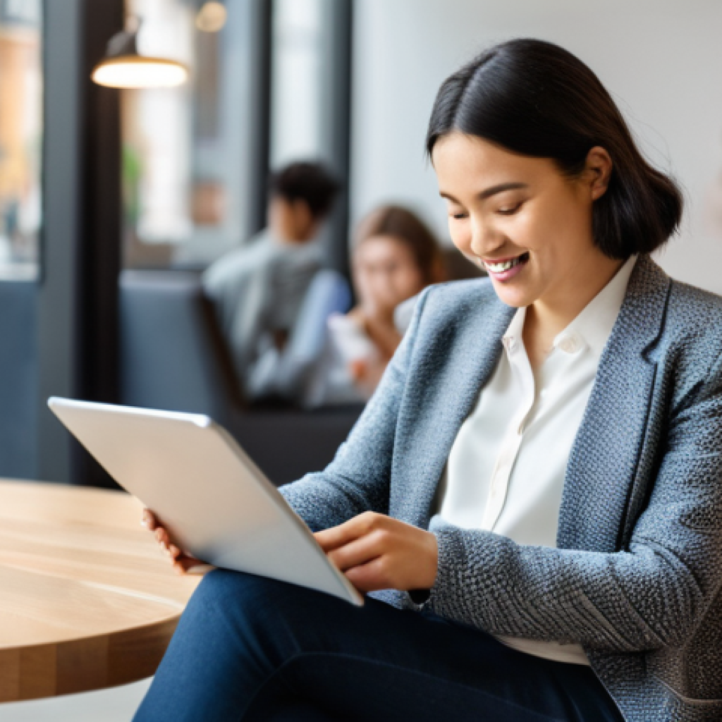 디지털 마케팅 성공 사례와 실패 사례 - **Prompt 1: Capturing Diverse User Insights**
A brightly lit, modern co-working space or stylish...