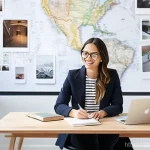 디지털 마케팅 직무별 차이점 - **Content Marketing Strategist: Crafting Engaging Stories**
    "A bright, modern co-working space b...