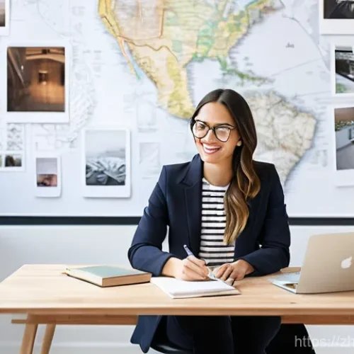 디지털 마케팅 직무별 차이점 - **Content Marketing Strategist: Crafting Engaging Stories**
    "A bright, modern co-working space b...