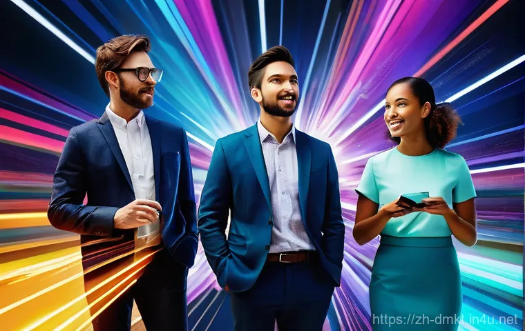 디지털 마케팅에서 크리에이티브의 역할 - **Prompt:** A vibrant, high-energy illustration capturing the essence of "creativity breaking throug...